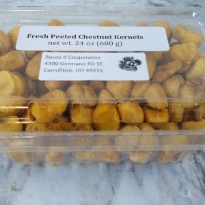 Fresh Peeled Chestnuts