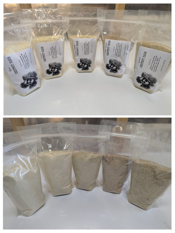 Chestnut Flour Samples